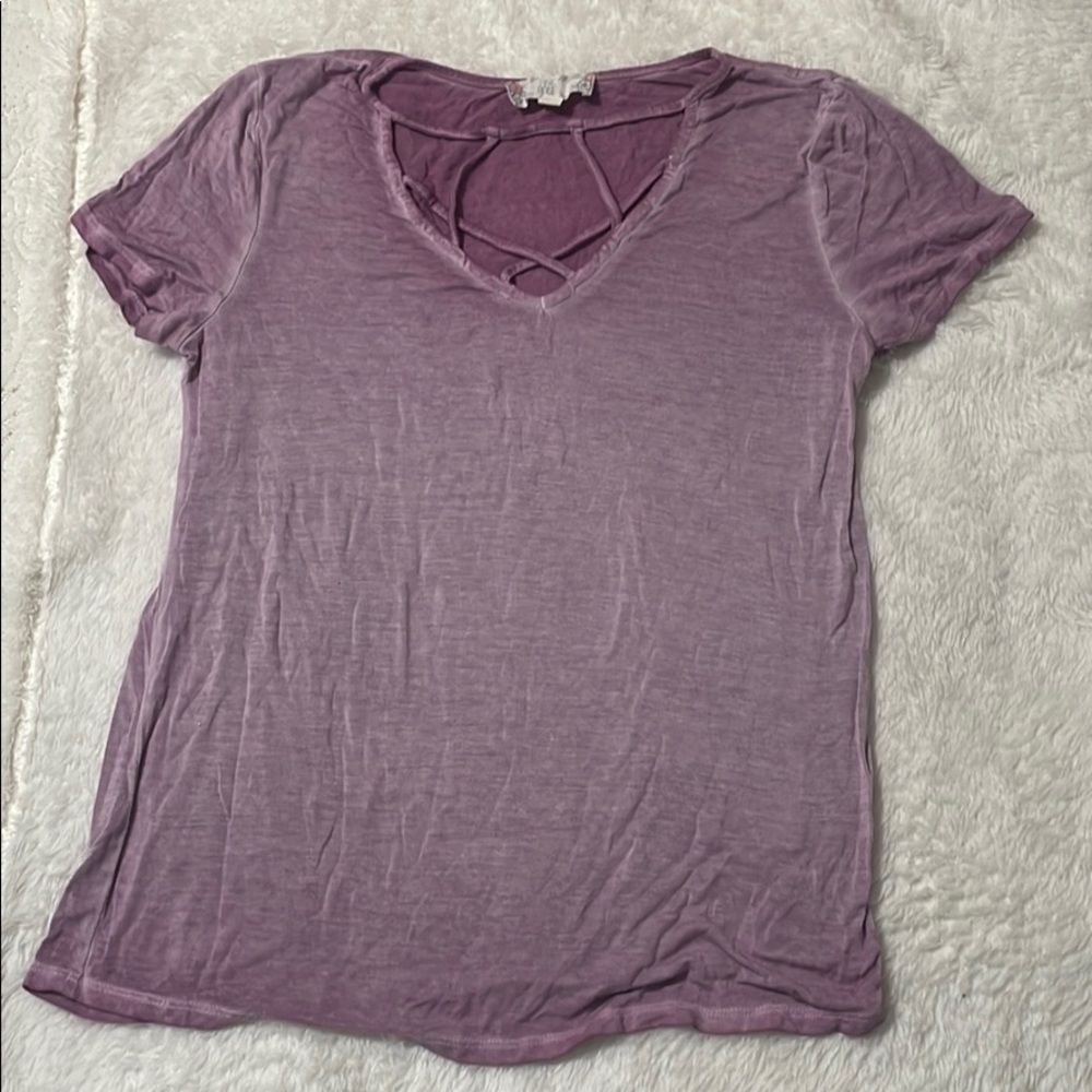 Pink rose shirt